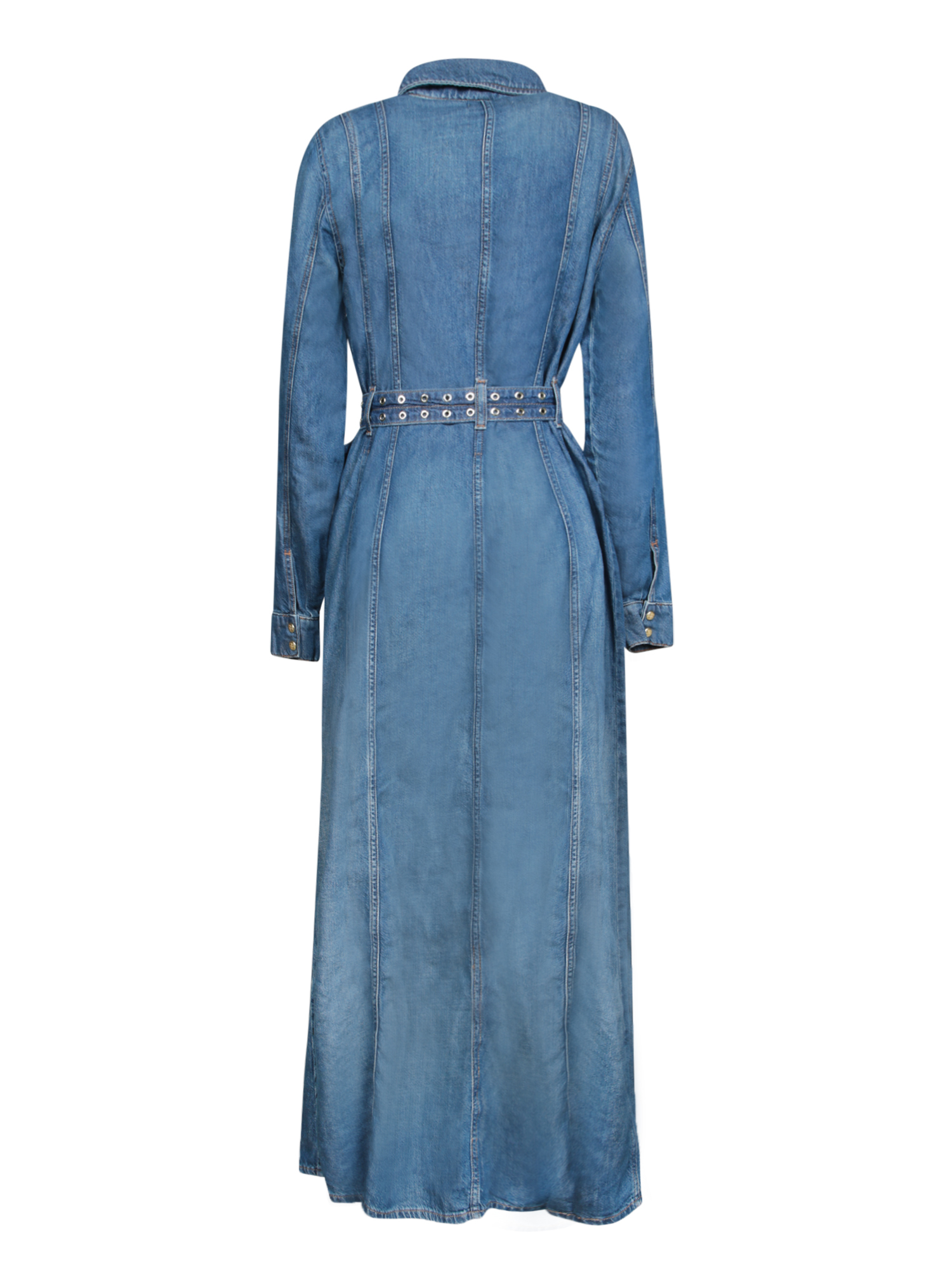 ワンピース GANNI Woman Dress Blue J1611 567 Ganni Dress - Blue - Women | J1611567 | Shop online at THEBS