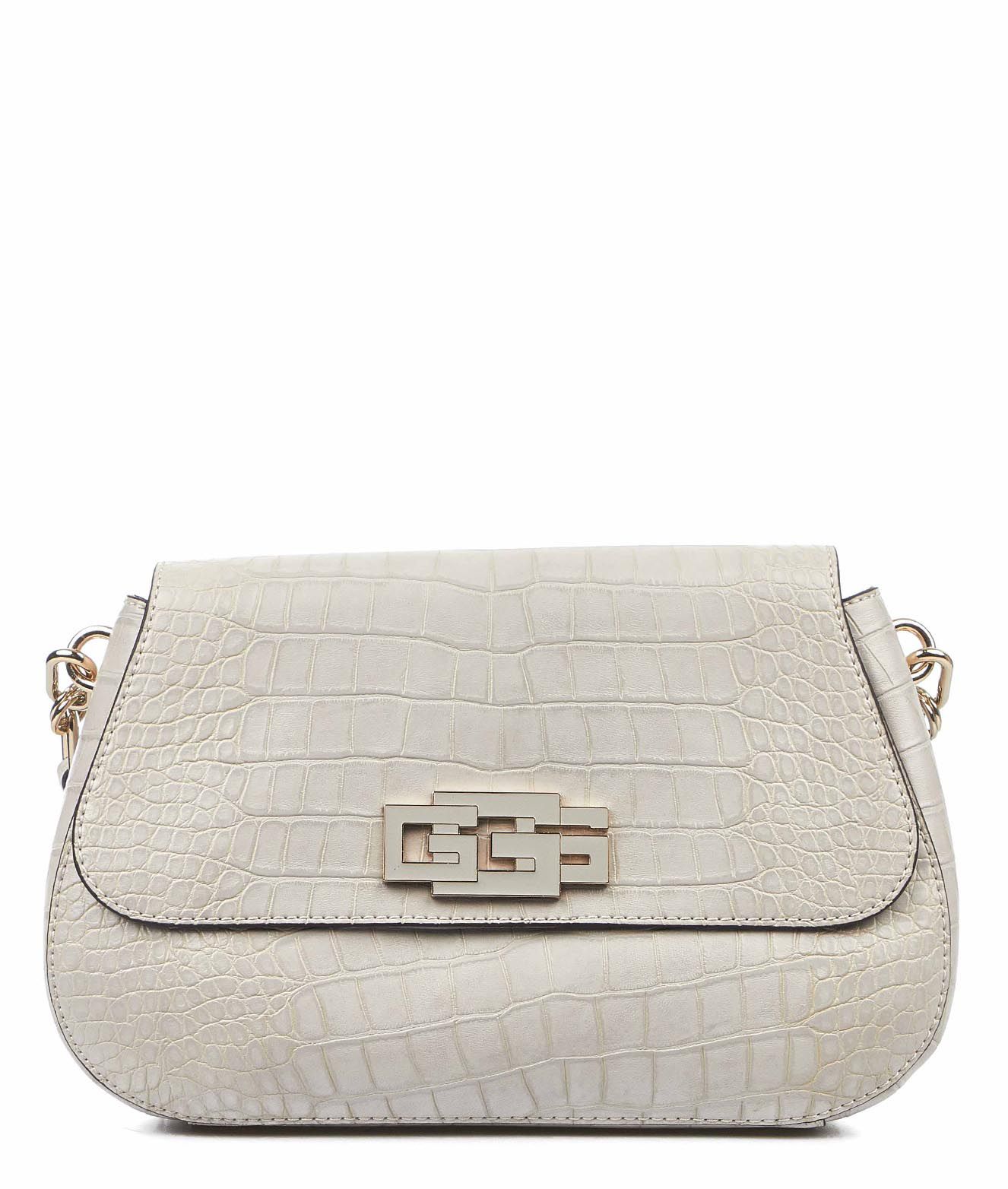 guess grey crossbody bag