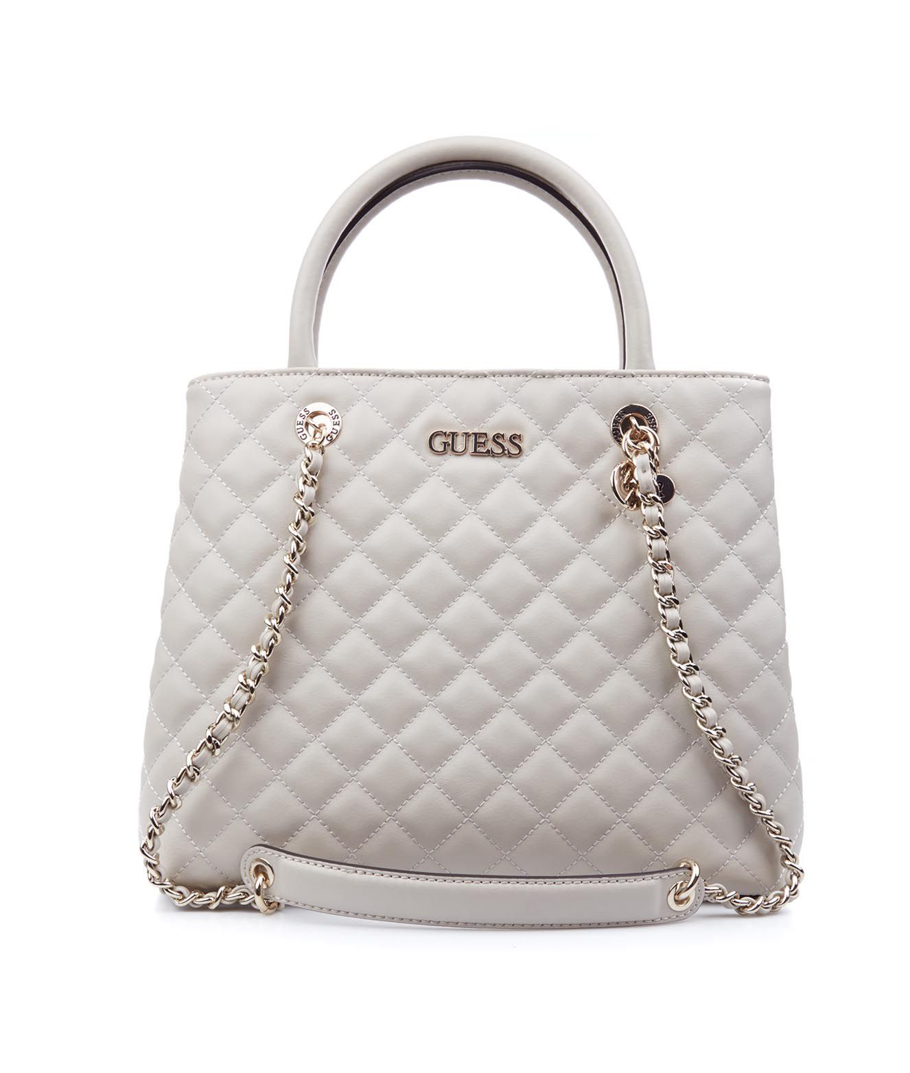 GUESS Women's Bags Handbag Grey Leather NIB Authentic | eBay