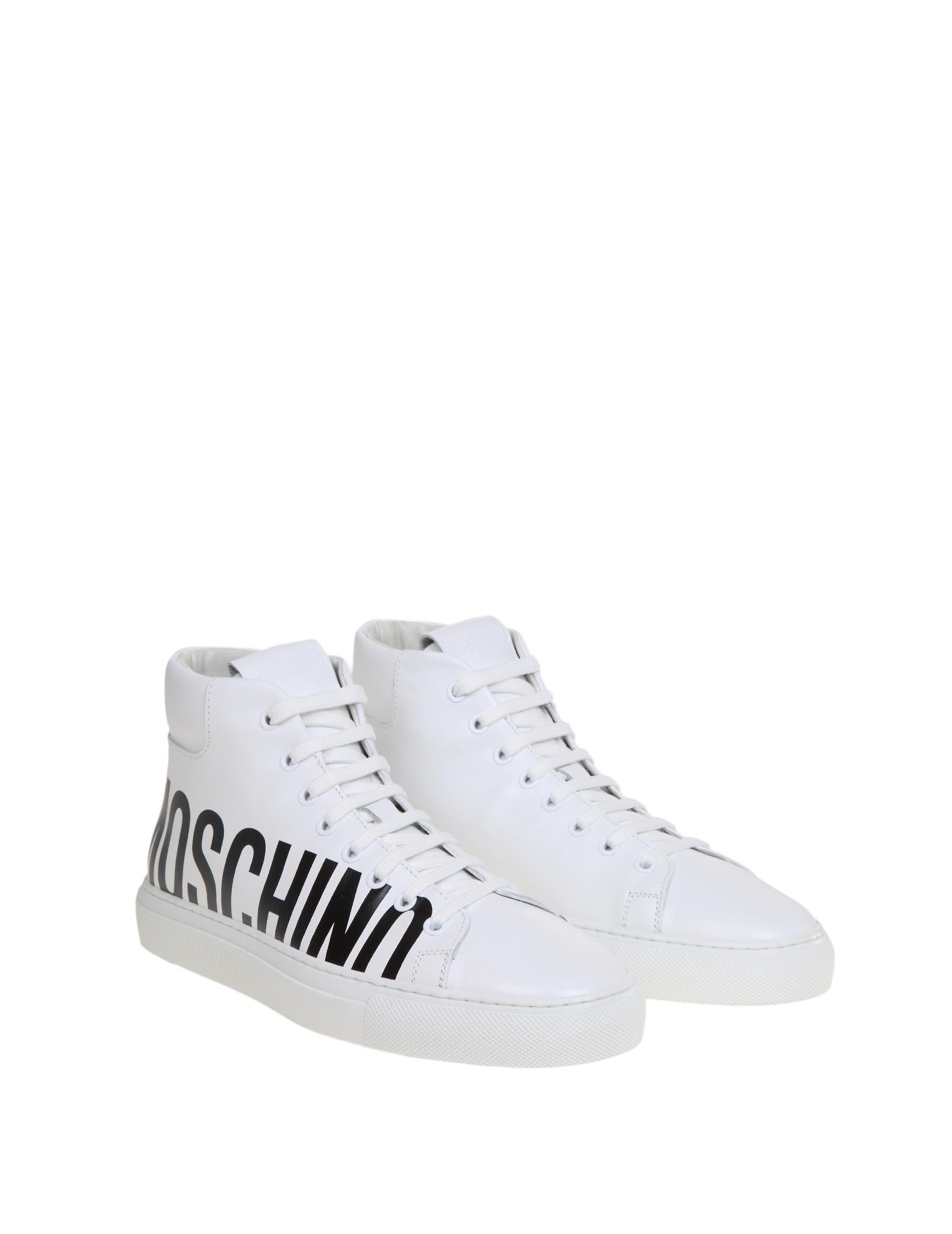 MOSCHINO Men's Shoes Sneakers White NIB Authentic 39 40 41 42 43 | eBay