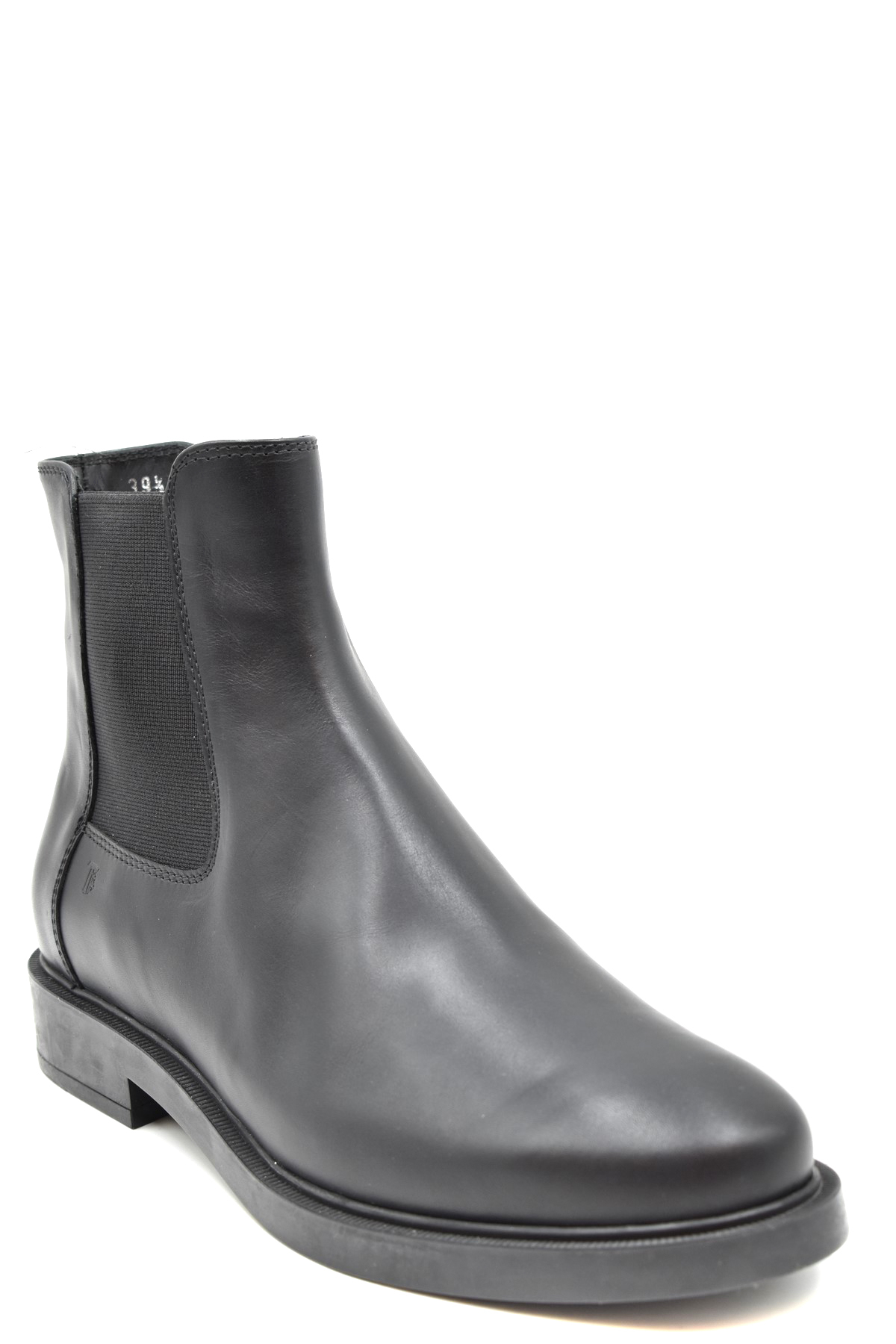 TOD'S Women's Shoes Ankle Boots Black Leather NIB Authentic 39.5 EU 40 ...